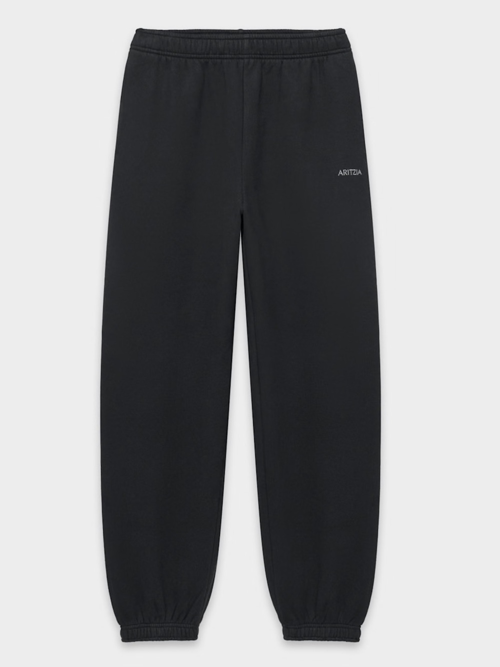 Aritzia Black Cozy Sweatfleece Mega Jogger